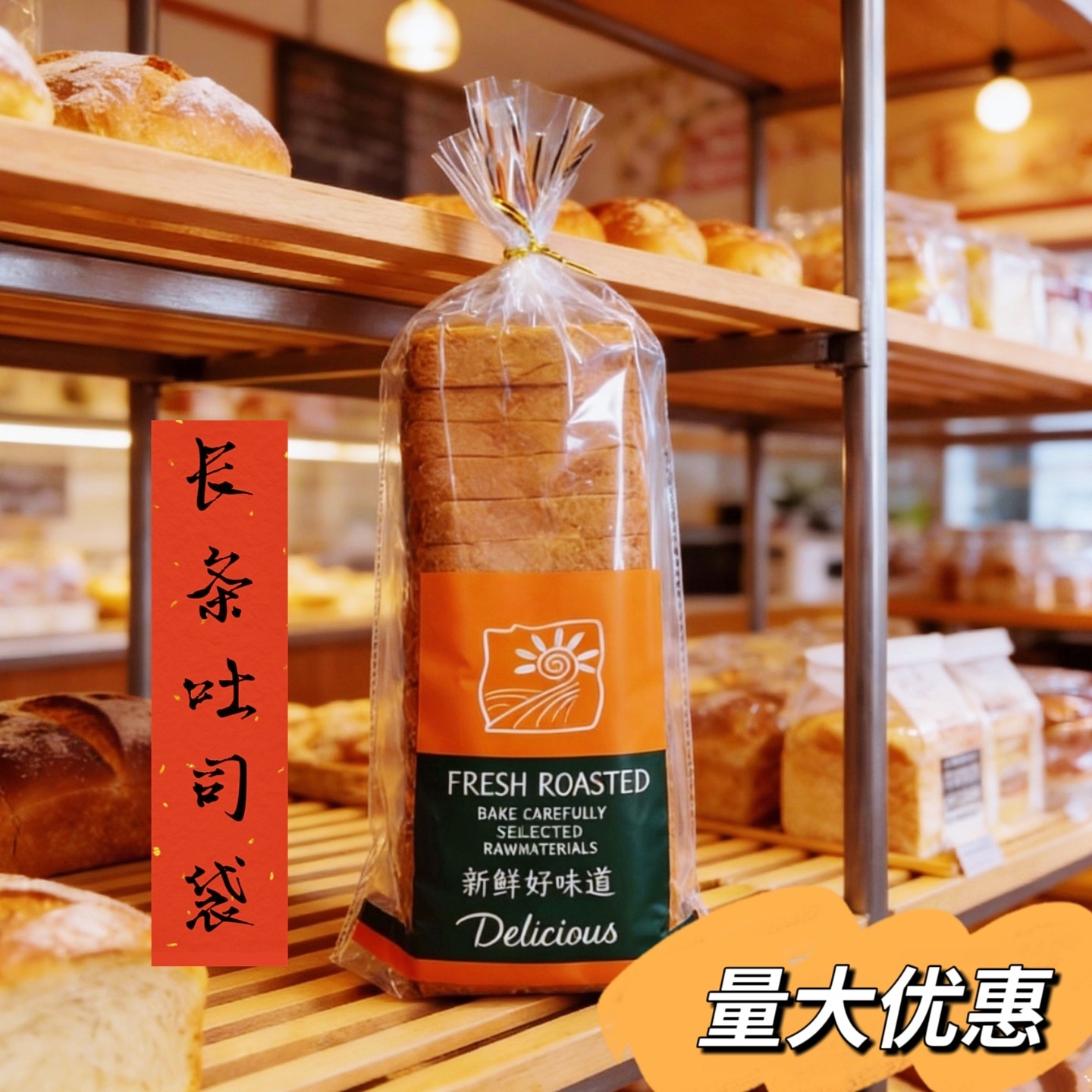 450/600/750/900/1000g吐司袋图片