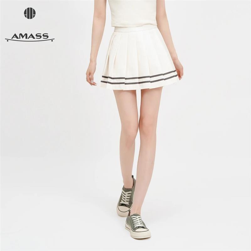 AMASS/阿玛施26新款专柜正品女装服饰时尚百搭短裙防走光百褶裙裤