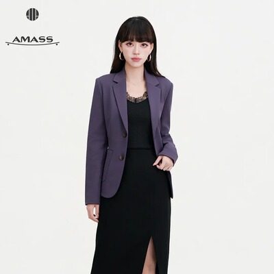 阿玛施AMASS/阿玛施商务职业简约通勤春季西装女士5400808