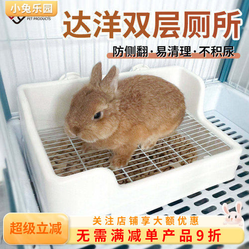 达洋兔子厕所大号防掀翻好清理