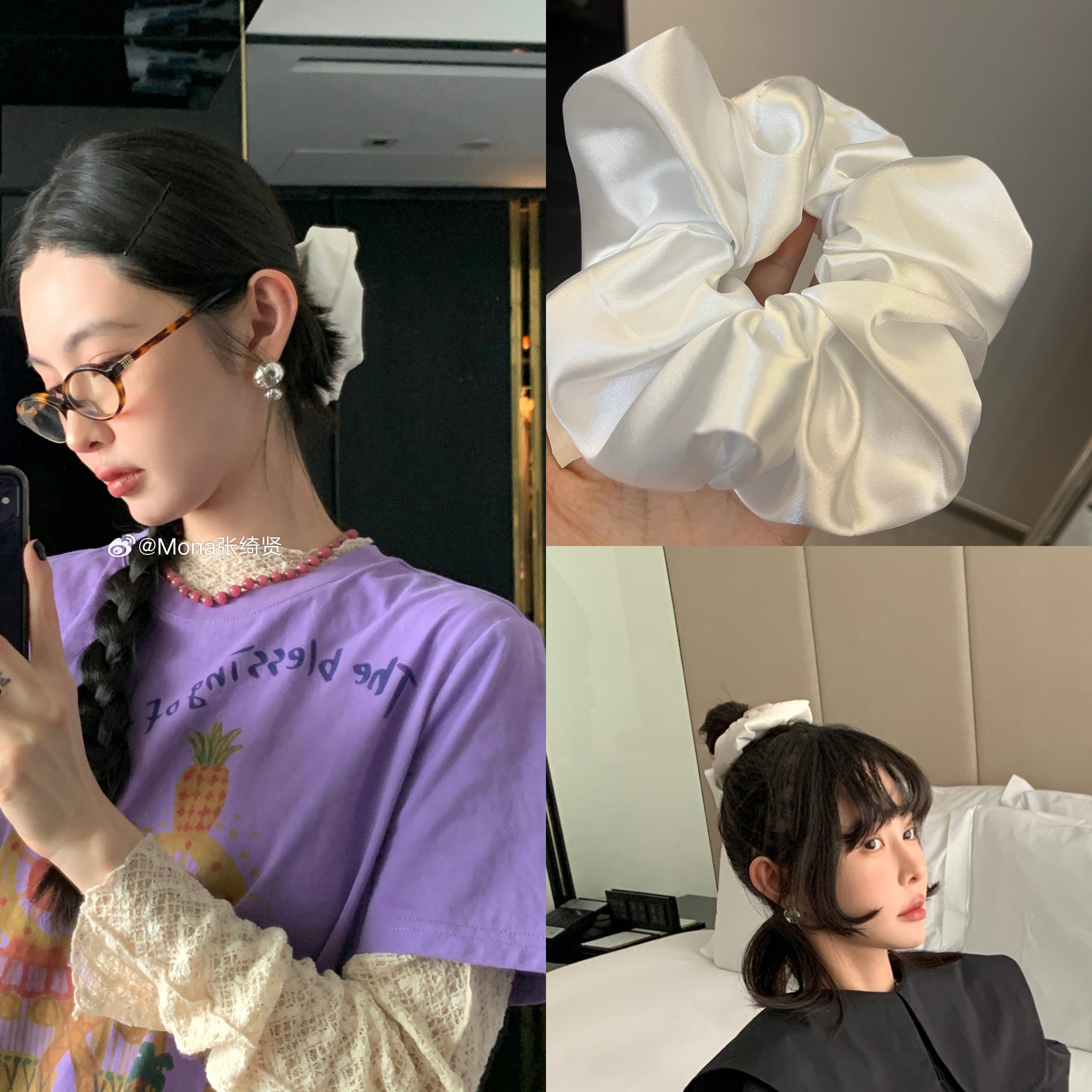 MONA张绮贤同款发圈ins博发饰