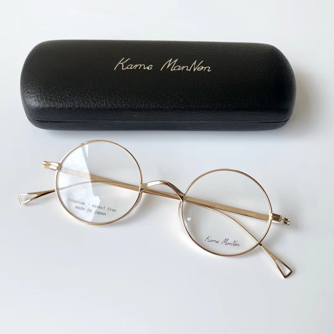 纯钛超轻万年龟复古圆形近视眼镜