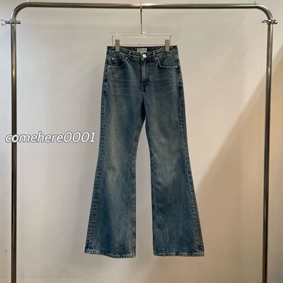 现货速发More Than Yesterday 26ss 高腰修身显瘦牛仔裤