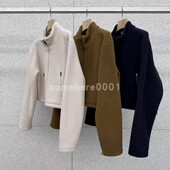 现货速发韩国东大门代购 立领拉链外套 bagel2025秋冬新款 the