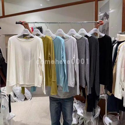 现货速发韩国东大门代购tempting2025秋季新款后背设计感长袖上衣