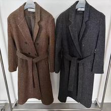 现货速发韩国东大门代购tempting2025秋冬新款复古百搭毛呢大衣