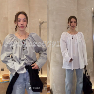 衬衫 现速发韩国东大门代购 向日葵欧尼同款 sand2026春夏新款 the