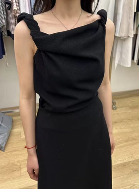 现货速发韩国东大门代购utre2025夏季新款扭结吊带+半身裙套装