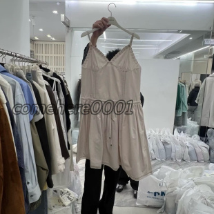 设计感抽绳宽松吊带裙 新款 现速发韩国东大门代购 breathe2026春季