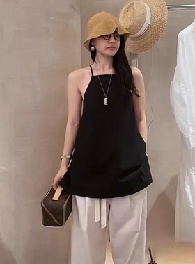 现货速发韩国东大门代购statement2025夏季新款向日葵同款吊带