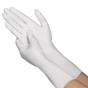 云蕾丁腈洗碗手套女防水家务厨房耐用一次性洗衣清洁加厚加长做饭