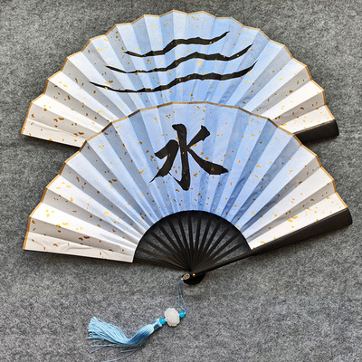 水师扇cosplay主题表演道具