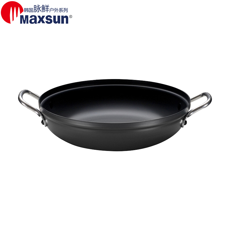 脉鲜（MAXSUN）进口汤锅MP-128韩式火锅多用途不粘锅烤肉吊锅理锅