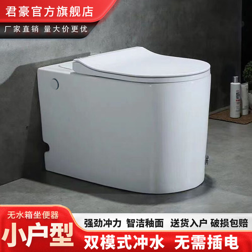 小户型专用马桶无水箱坐便器