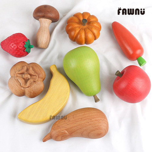 儿童仿真水果蔬菜玩具套装
