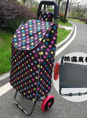 折叠买菜车小拉车家用购物车手拉车便携搬运拉杆车爬楼两用大容量