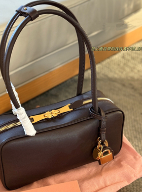 百搭款牛皮腋下包包女2025冬季新款手提单肩包枕头包包女