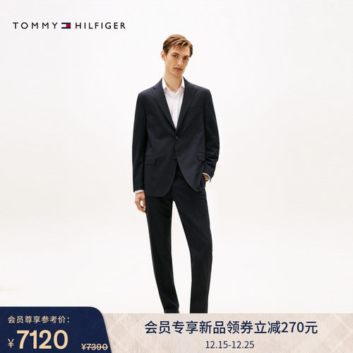 TommyLARDINI男装条纹西服套装