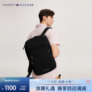 Tommy 大容量商务双肩电脑包背包礼品12359 春夏男年轻时尚 24新款