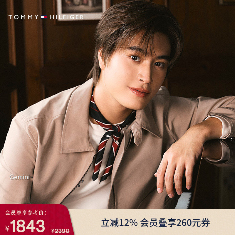 【明星同款】Tommy26春夏新款男商务休闲宽松翻领行政单夹克外套