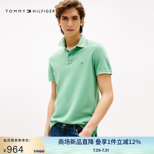 34757 Tommy25新款 春夏男装 纯棉珠地网眼商务休闲短袖 T恤POLO衫