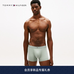 男装 三条装 Tommy26春夏新款 平角内裤 提花腰边舒适顺滑四角裤
