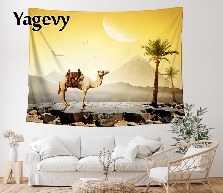 复古埃及背景布抽象卧室床头壁毯墙布背景墙面布置房间装饰挂毯,居家布艺,挂毯/壁毯,淘宝优惠券,粉丝福利购,淘宝优惠卷