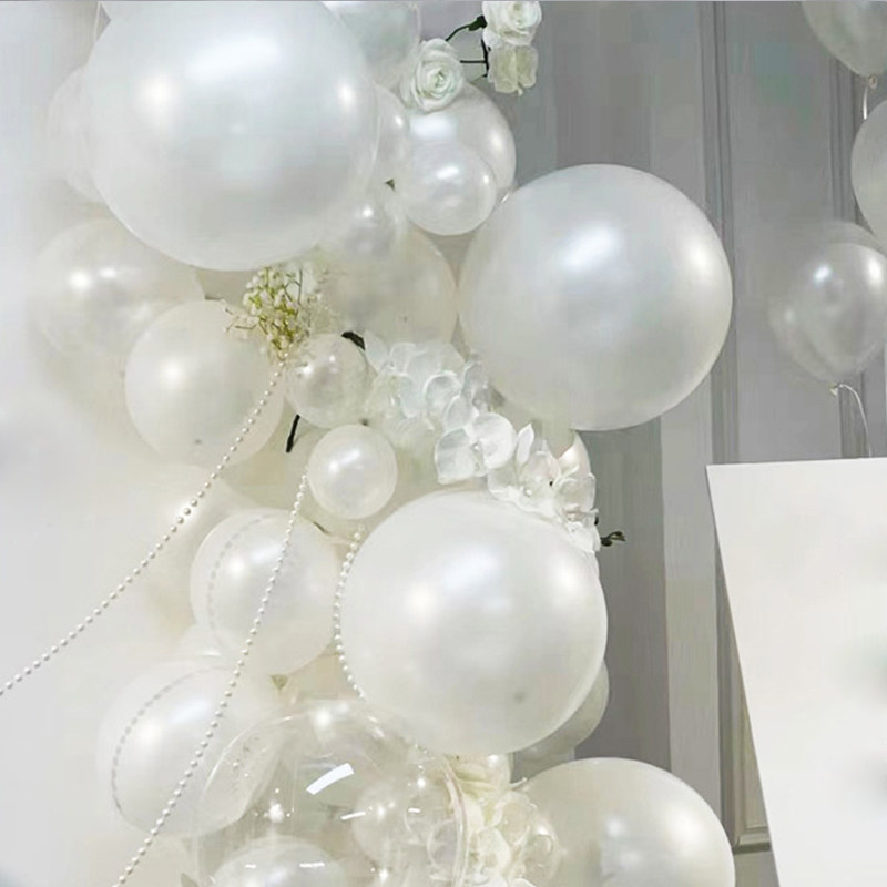 加厚珠光白色气球5寸10寸18寸求婚表白装饰成人生日派对布置汽球,节庆用品/礼品,气球,淘宝优惠券,粉丝福利购,淘宝优惠卷