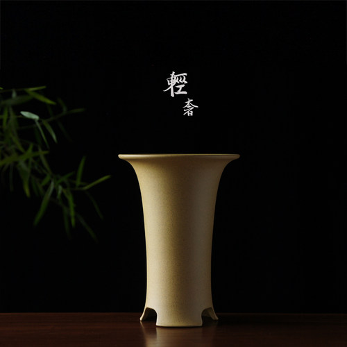 透气薄胎工艺原矿梨皮泥兰花盆