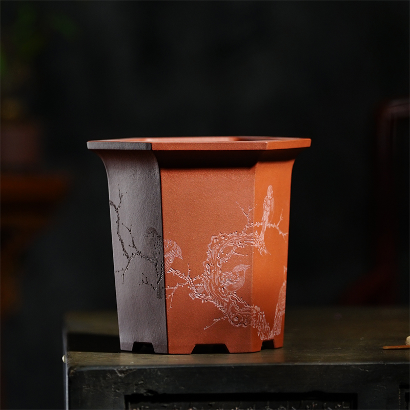 原矿清水泥国工收藏级别名家亲制