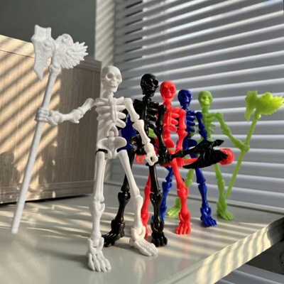 多关节可动骨节人骷髅人偶