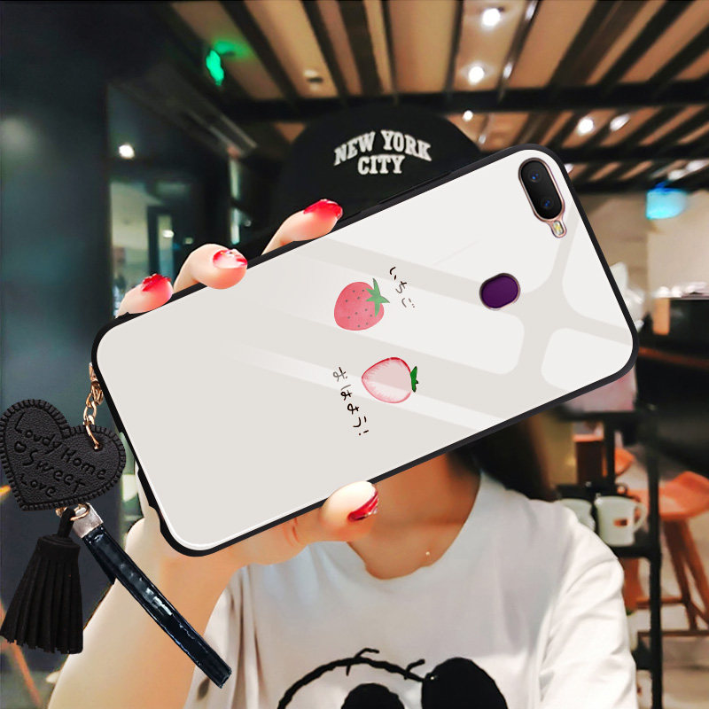 oppoA7X Mobile phone shell PBBM00 set f9 All inclusive opa Fall 18013 Creative personality cph1823 Scrub 0pp0a Glass poopa Couples Hard oppo Metrosexual opopa Girl modelsin the 3C Digital Accessories, Cell Phone Accessories , Phone Protection Case/Shell  category - from Buy2taobao.com to provide professional Taobao agent buy service