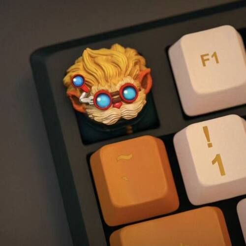 LOL双城之战黑默丁格定制键帽