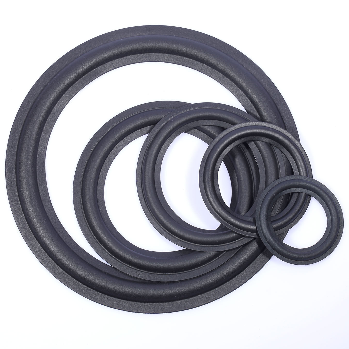 喇叭橡皮边圈扬声器维修橡胶折环3/4/5/6寸8寸10寸12寸音箱修复圈