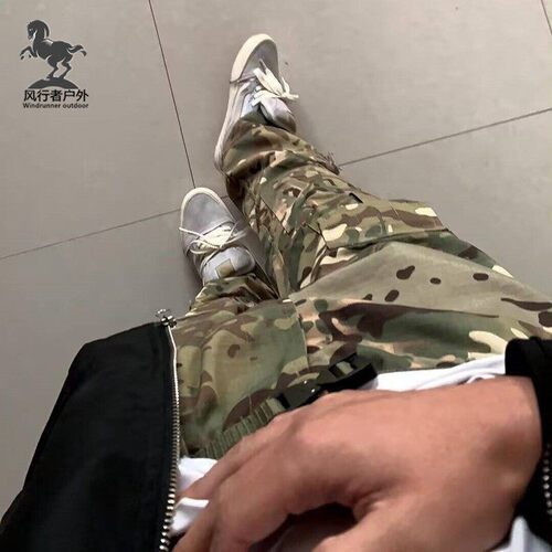 户外街头迷彩工装裤多功能式街头宽松战术CP/MC迷彩特种兵G2长裤