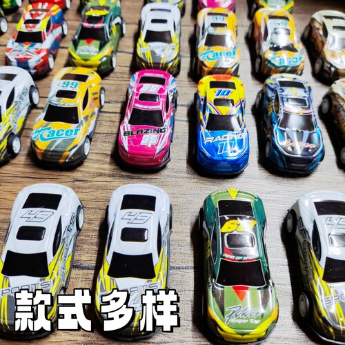 散装配件回力车儿童男孩玩具合金