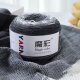 5股彩虹棉长段染中粗毛线牛奶棉手工钩织衣服围巾毯子材料线