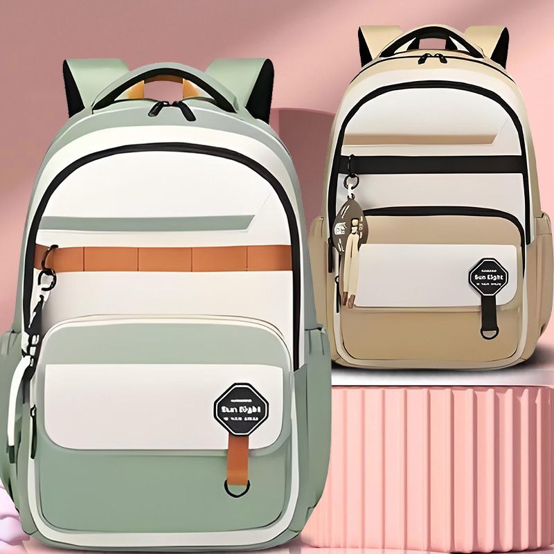 大容量阳光宾比减负书包大学生高中生新款背包初中双肩包双肩耐磨