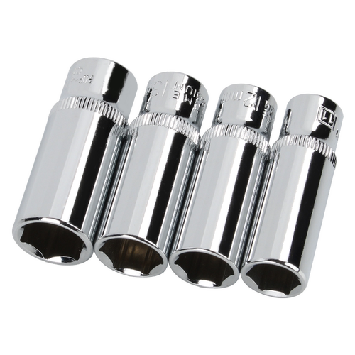 杰克利小飞6角加长套筒快速棘轮扳手工具6.3mm1/4寸外六角套筒头