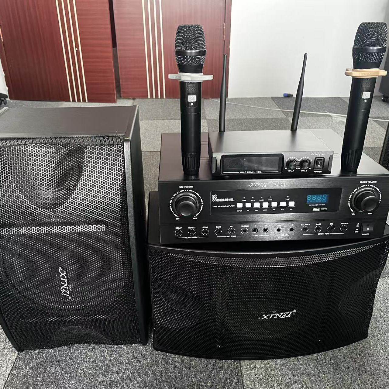 家庭KTV音响套装家用卡拉OK音箱大功率功放全套设备