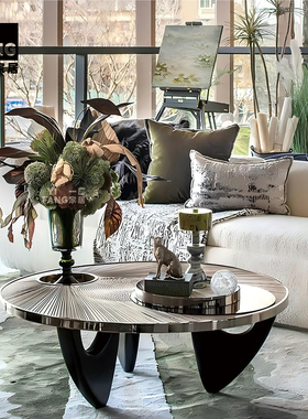 一匚现代花艺台灯摆件客厅茶几