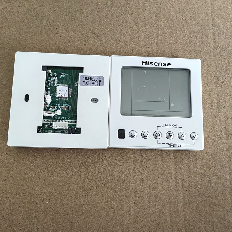 原装海信空调风管机遥控器面板XYE-A04T通用YXC-A02U A03U