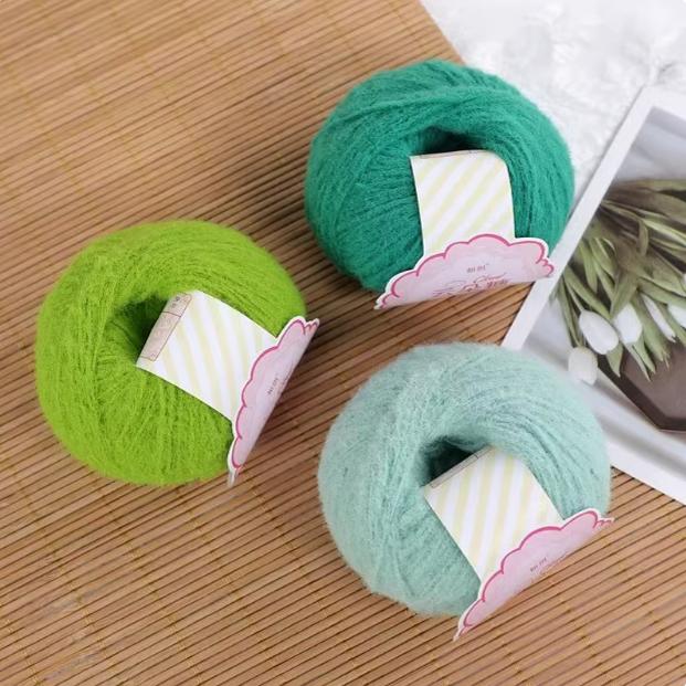 如织中粗毛线毛线钩针材料包