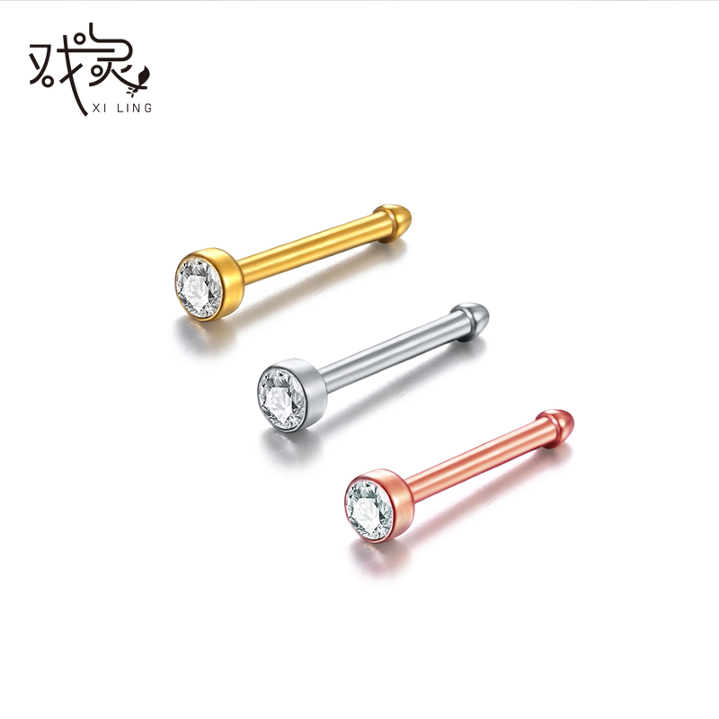 欧美风韩国小耳钉螺丝独钻