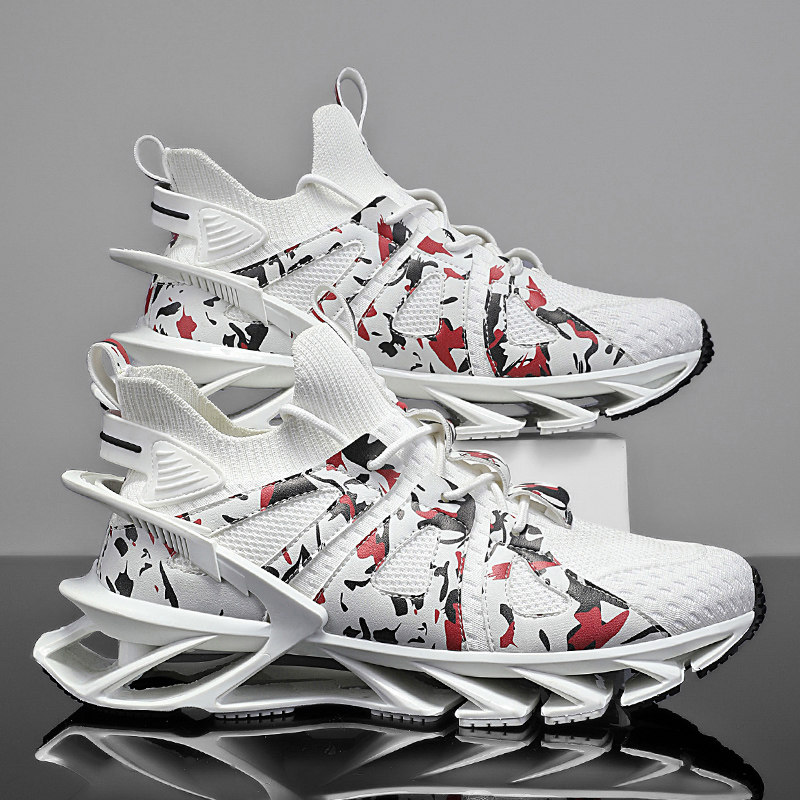 保罗圣约翰蛇年限定2025年男士刀锋网面潮鞋飞织运动鞋男鞋透气鞋