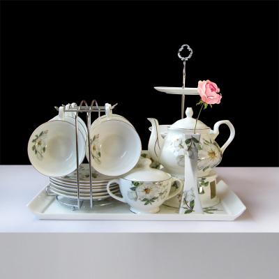 咖啡杯套装欧式茶具咖啡具骨瓷英式下午茶茶具红茶杯碟陶瓷茶壶