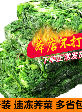 2斤速冻荠菜野菜新鲜 荠荠菜野荠菜现挖冷冻现发地菜荠菜陷荠菜