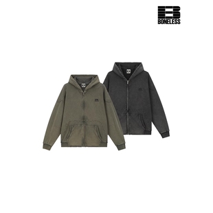 【疾速燃点】BONELESS护具解构连帽卫衣外套秋冬潮牌机能风拼接