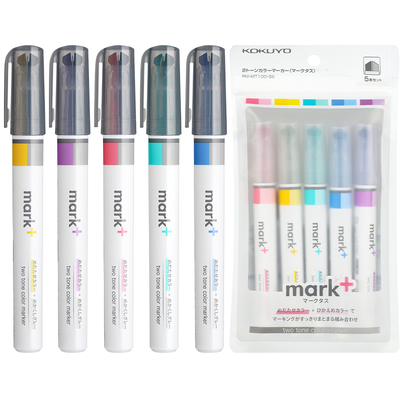 宫橙新品丨国誉mark+蓝色马克笔