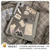 2025 Новый iPadair7 защитный корпус Acryl 5 с слотом Pen iPadpro11, подходящим для 2021 года Apple 10th Generation 2022 Flat Plate 13-дюймовая магнитная всасываемая расколо